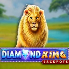 Enjoy Diamond King Jackpots by SpinPlay Games – logo hosted on gamacasino.fi