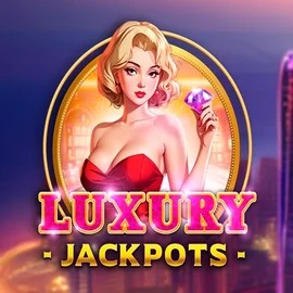 Official Jackpots logo: Luxury Jackpots by Triple Cherry at Gama Casino