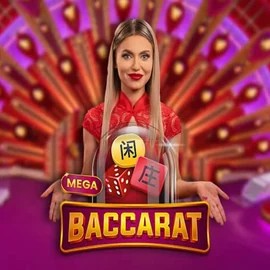 Enjoy Mega Baccarat by Pragmatic Play – logo hosted on gamacasino.fi