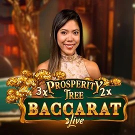 Prosperity Tree Baccarat casino game by Evolution – featured logo at Gama Casino