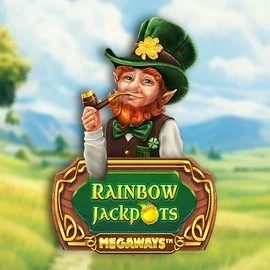 Rainbow Jackpots Megaways slot visual from Red Tiger Gaming available on gamacasino.fi