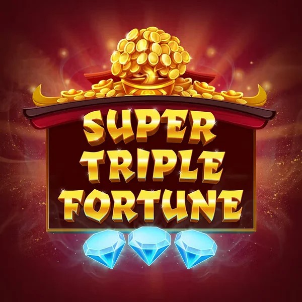 Super Triple Fortune slot visual from Greentube available on gamacasino.fi