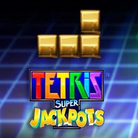 Tetris Super Jackpots online game logo by WMS on gamacasino.fi